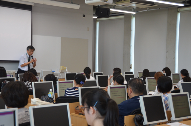 模擬授業の様子