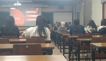 卒業研究発表の様子