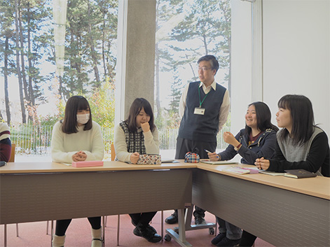 ゼミの様子の写真