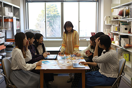 ゼミの様子の写真